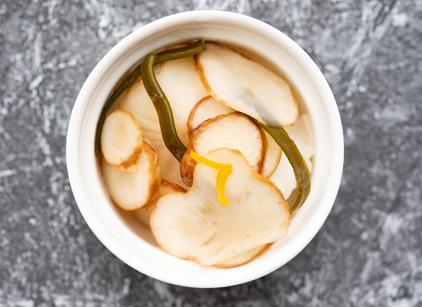 菊芋と昆布のつけもの