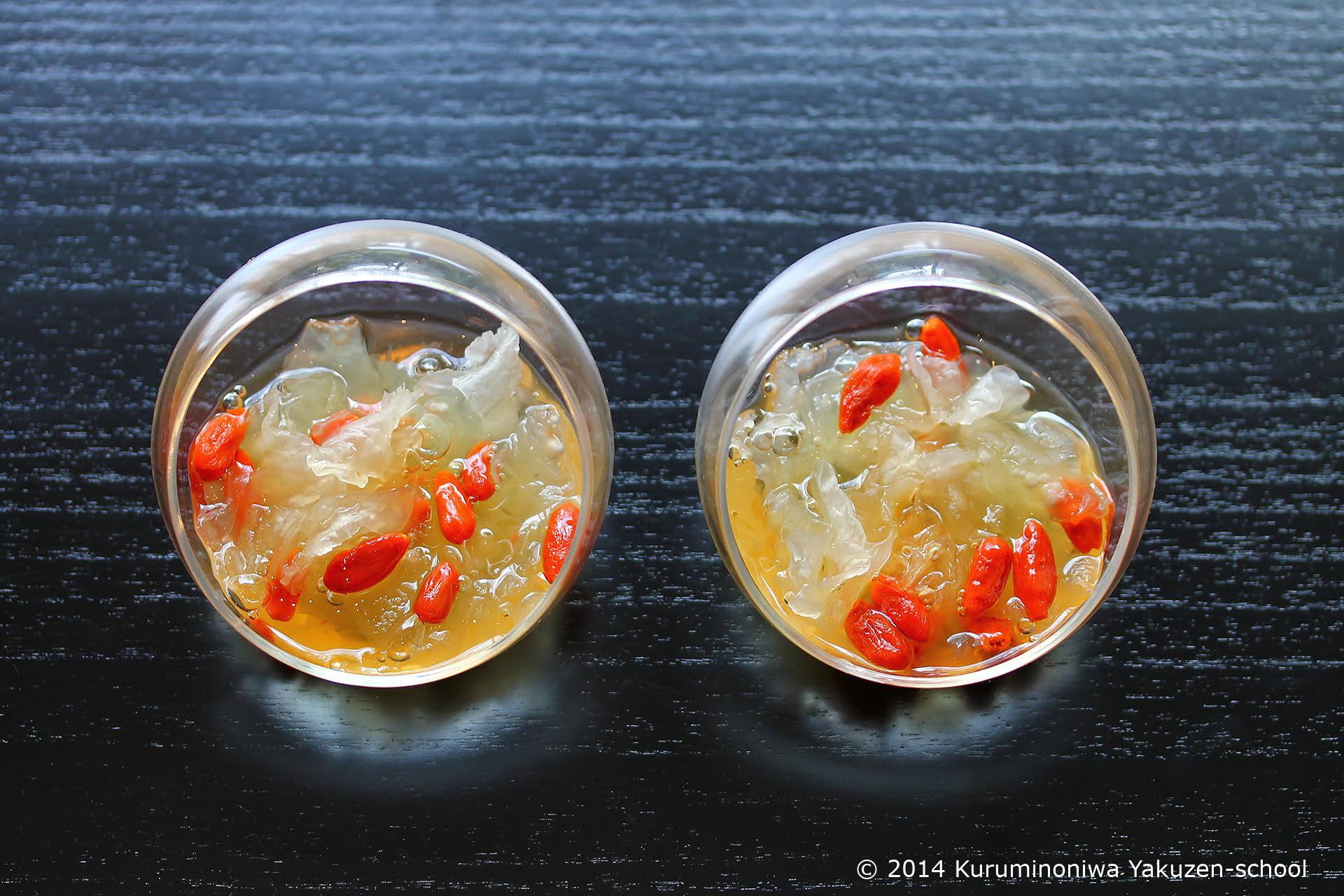 秋にぴったり白木耳のデザート(胡桃の庭の薬膳)