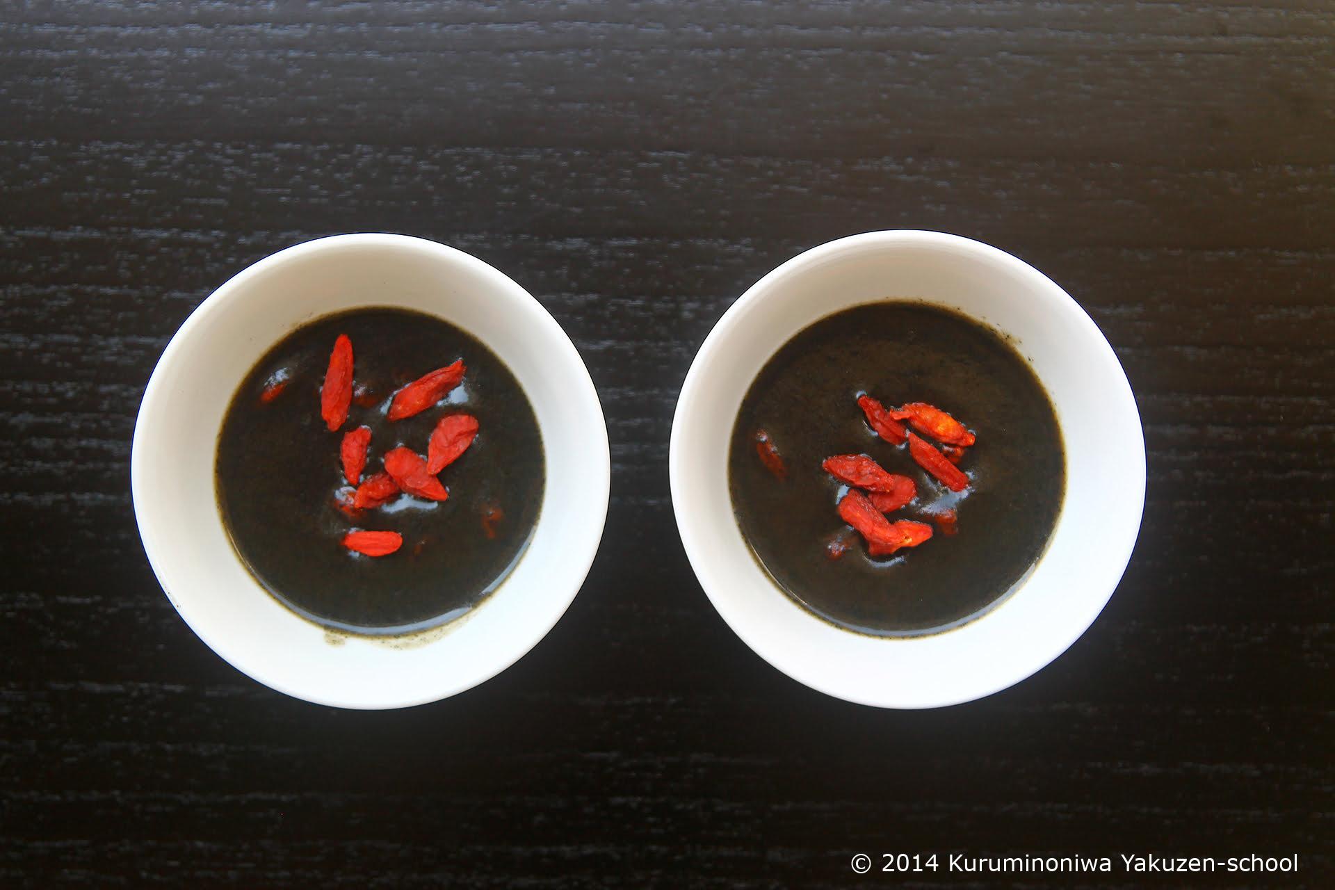 黒胡麻のおしるこ