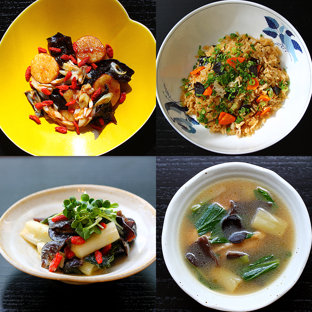 黒木耳の薬膳料理｜オンライン上級薬膳料理教室