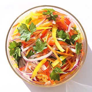香味野菜の甘酢あえ|胡桃の庭の薬膳 香味野菜の甘酢あえ|初めての薬膳